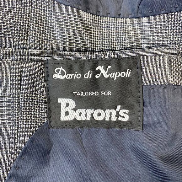 Dario Di Napoli Men’s BLAZER SPORTCOAT Size 42R Jacket Wool  Gray - Picture 2 of 14